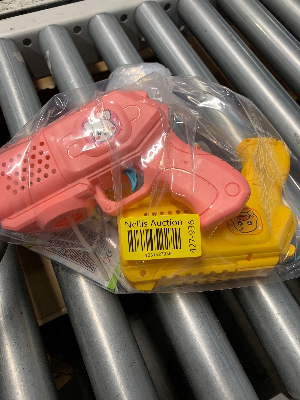 Photo 1 of (incomplete)(see images) Beria Bubble Guns with Bubble Solution- 3 Pack, Bubbles Gun, Blaster, Blower, Maker, Machine for Boys Girls, Birthday Gifts 