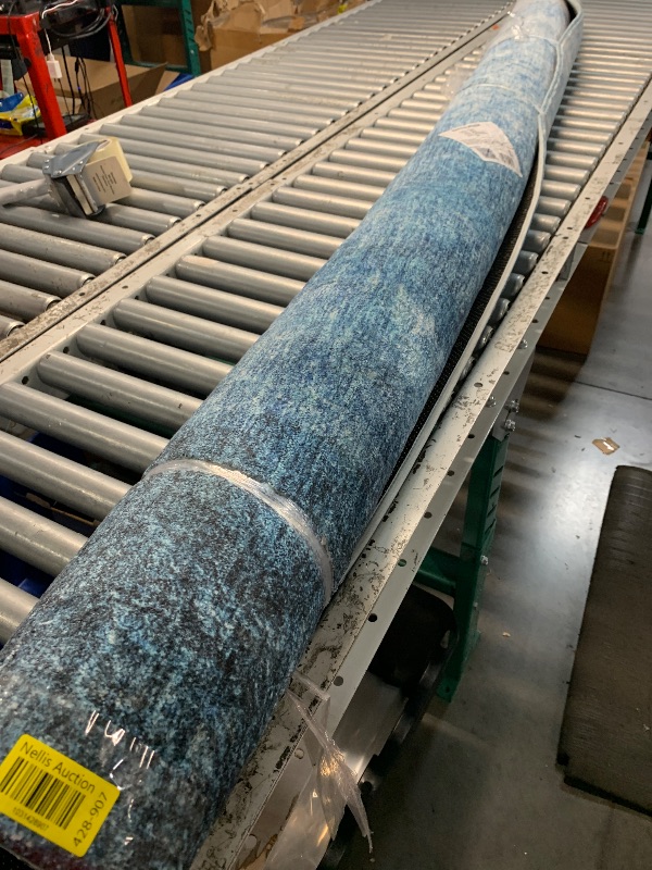 Photo 1 of (see all images) Addison Rugs Mayfield AMF971 Teal 8' x 10' Indoor Premium Machine Washable Rug
