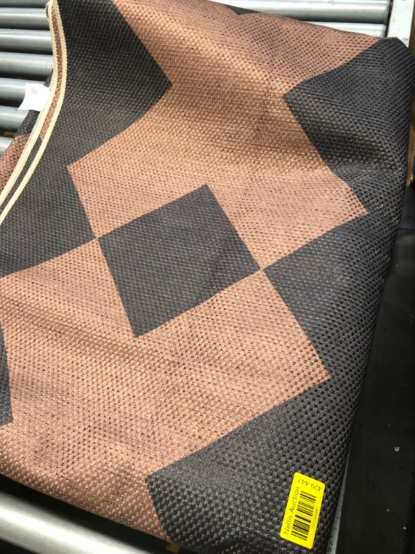 Photo 1 of (used)(minor damage)(see all images) outdoor area rug