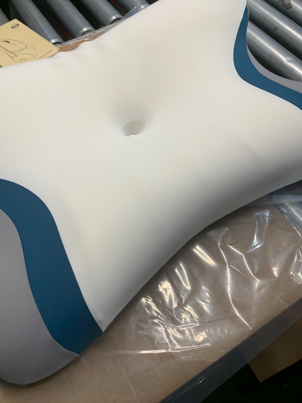 Photo 1 of (see all images) DONAMA Cervical Pillow for Neck and Shoulder,Contour Memory Foam Pillow,Ergonomic Neck Support 