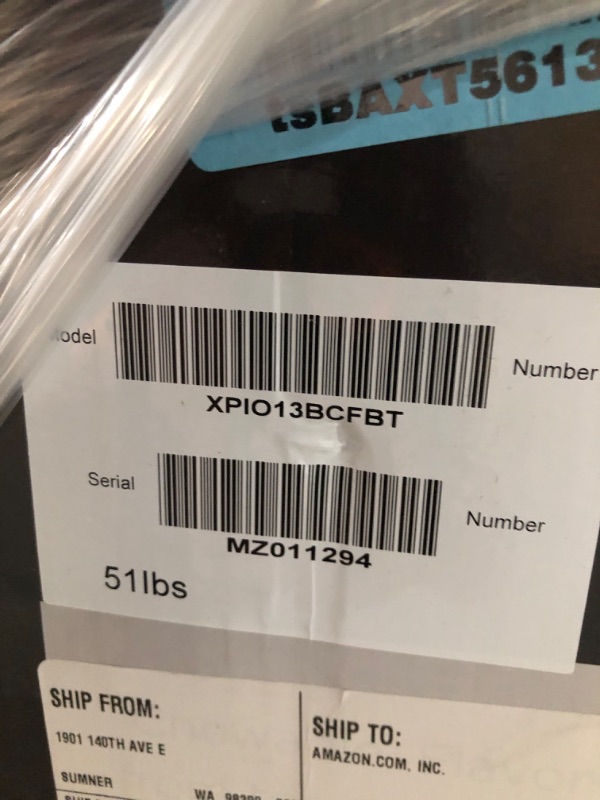 Photo 5 of ***FACTORY SEALED***GE Profile Opal 2.0 Countertop Nugget Ice Maker with Side Tank Ice Machine with WiFi Connectivity Smart Home Kitchen Essentials Black Stainless