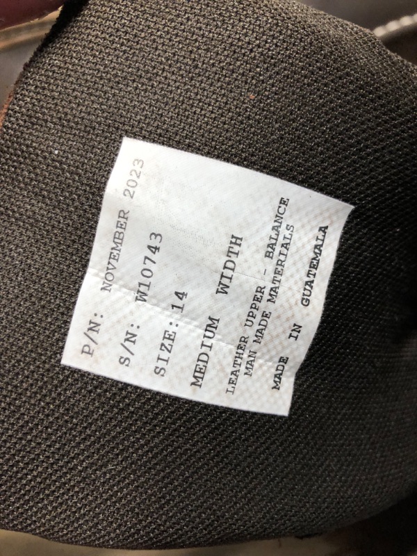 Photo 1 of Wolverine Men's Loader 8" Soft Toe Wedge Work Boot, Brown, 14 M US