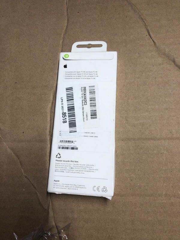 Photo 3 of ***FACTORY SEALED*** Apple TV Siri Remote (3rd Generation)