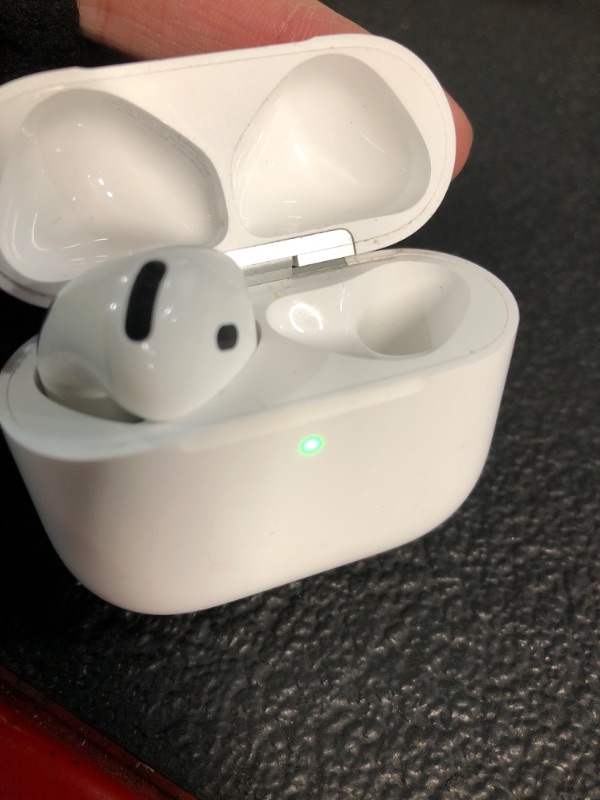 Photo 4 of ***1 DAMAGED, 1 USABLE*** Apple AirPods 4 Wireless Earbuds