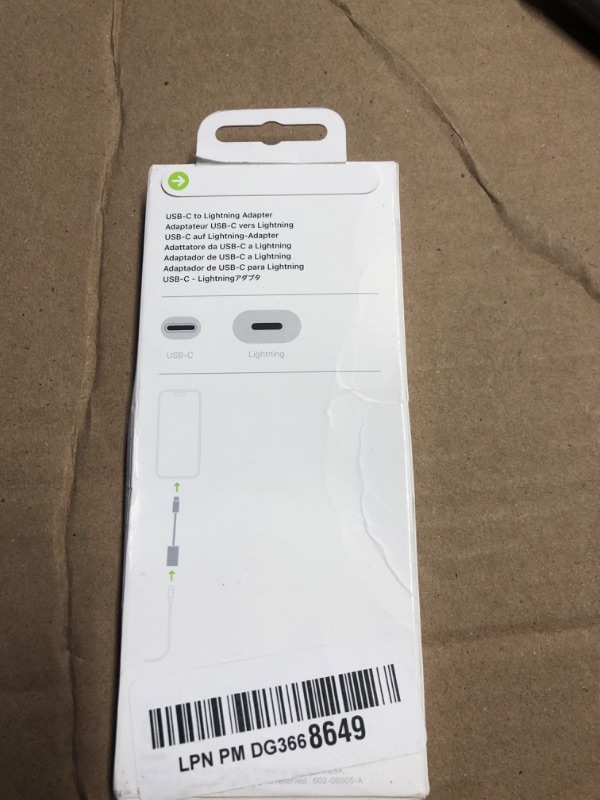 Photo 2 of ***FACTORY SEALED*** Apple USB-C to Lightning Adapter