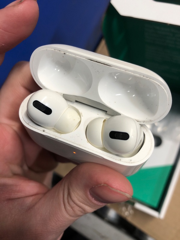 Photo 3 of ***CHECK CLERK COMMENTS*** Apple AirPods Pro -1st Generation with MagSafe (Renewed Premium)