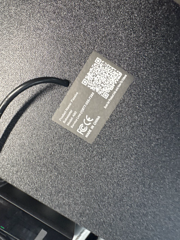 Photo 1 of (POWER TESTED) (USED/FAIR) (UNABLE TO TEST TOTAL FUNCTIONALITY) Fansbe Direct Sound Bar Speakers Bluetooth Wireless, TV Speakers Sound Bar Subwoofer