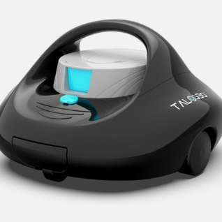 Photo 1 of (parts) (untested) TALOSBO Pleco Se Pool Robot Battery 130 Mins Powerful Cleaning Automatic Wireless Pool Cleaner Dual Motors for Flat Bottom Pool up to 80 m²