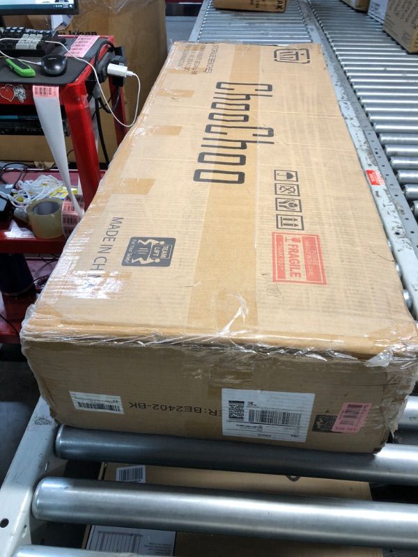 Photo 1 of (PARTIAL SET) ChooChoo 41.3" Shoe Storage Bench with Lift Top Storage, Entryway Bench with Cushioned Seat, Adjustable Shelf, Shoe Cabinet with Hidden Space, for Entryway, Bedroom, Living Room, Black