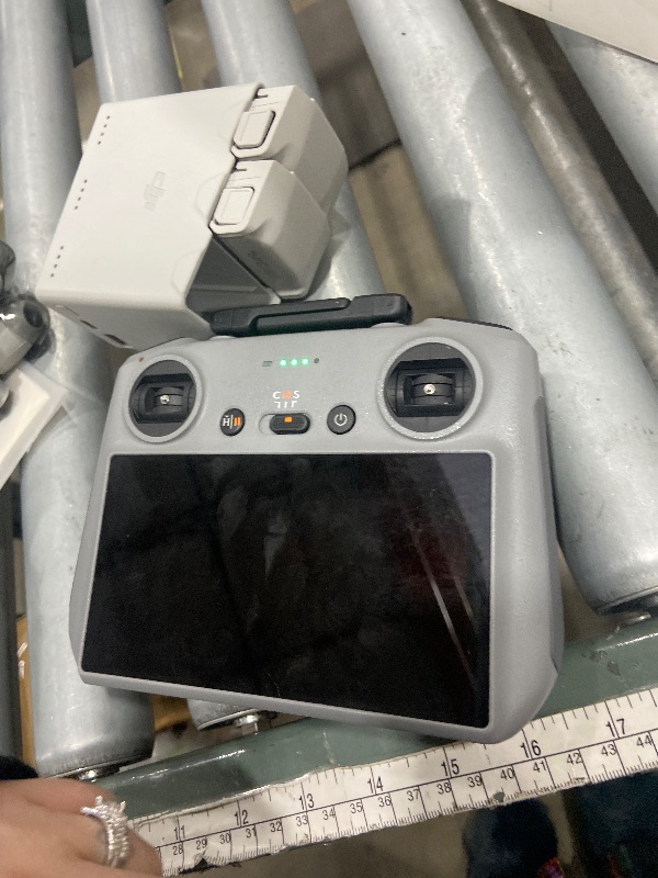 Photo 1 of (PARTIAL SET) (REMOTE POWER TESTED) DJI Mini 4 Pro Fly More Combo Plus with DJI RC 2, Drones with Camera for Adults 4K, 3 Intelligent Flight Battery Plus for up to 135 Mins Flight Time, Smart Return to Home, Drone for Beginners