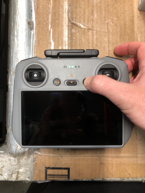 Photo 1 of (PARTIAL SET) (REMOTE POWER TESTED) DJI Mini 4 Pro Fly More Combo Plus with DJI RC 2, Drones with Camera for Adults 4K, 3 Intelligent Flight Battery Plus for up to 135 Mins Flight Time, Smart Return to Home, Drone for Beginners