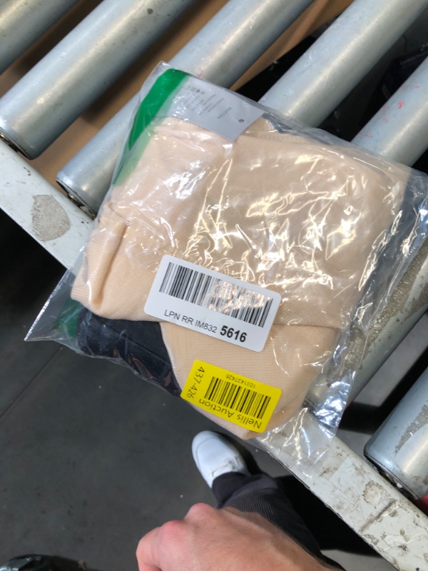 Photo 1 of (BAGGED) (USED/FAIR) Tummy Control Shapewear Panties for Women High Waisted Body Shaper Slimming Shapewear Underwear Girdle Panty(Black+Beige pack,Large)