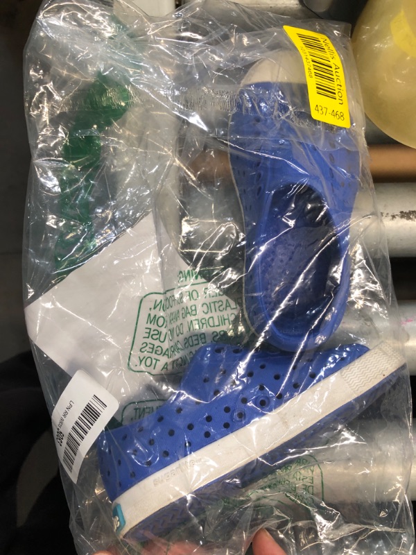 Photo 1 of (LIGHT BLUE) (C9) (BAGGED) (USED/FAIR) Native Shoes - Jefferson Child, Regatta Blue/Shell White, C9 M US