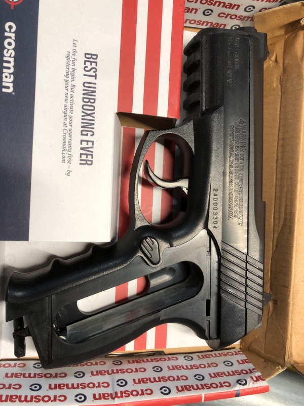 Photo 1 of ***MISSING GRIP COVER***Crosman Semi-Auto Air Pistol