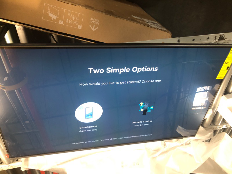 Photo 1 of (tested)(functional) SAMSUNG 43-Inch Class Crystal UHD 4K DU7200 Series HDR Smart TV w/Object Tracking Sound Lite, PurColor, Motion Xcelerator, Mega Contrast, Q-Symphony (UN43DU7200, 2024 Model)