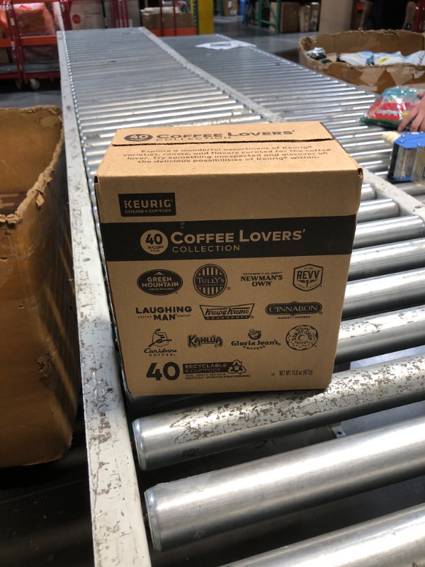 Photo 1 of ***(EXP08/25: )NONREFUNDABLE***Keurig Coffee Lovers' Collection Sampler Pack, Single-Serve K-Cup Pods, Compatible with all Keurig 1.0/Classic, 2.0 and K-Café Coffee Makers, Variety Pack, 40 Count