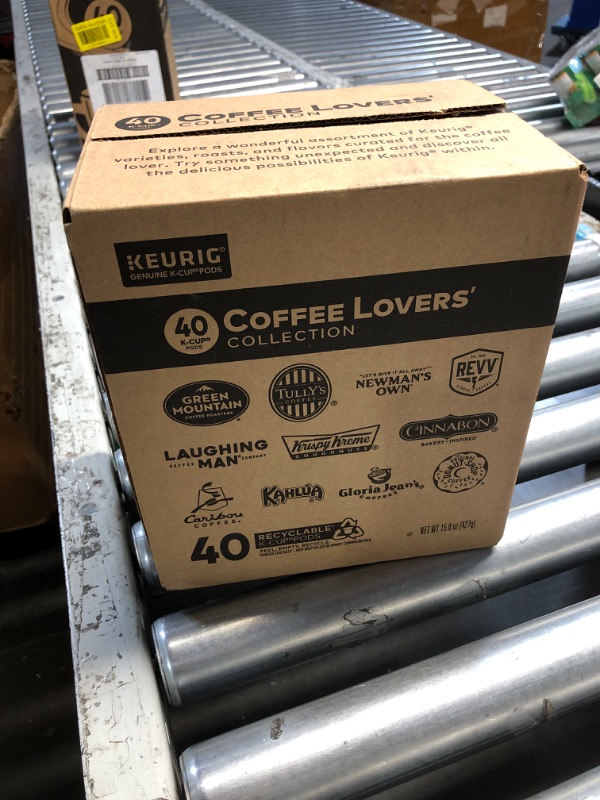 Photo 1 of ***(EXP:08/25 )NONREFUNDABLE***Keurig Coffee Lovers' Collection Sampler Pack, Single-Serve K-Cup Pods, Compatible with all Keurig 1.0/Classic, 2.0 and K-Café Coffee Makers, Variety Pack, 40 Count