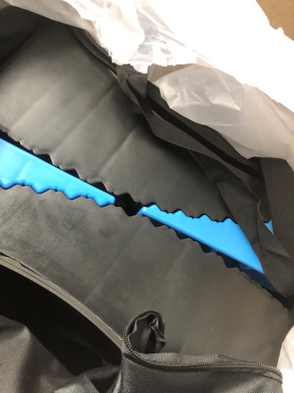 Photo 1 of Kohree RV Leveling Blocks 6 Inch, 2 Packs Sturdy Camper Curved Levelers with 2 Wheel Chocks, 2 Rubber Mats & Carry Bag, RV Leveling System for Single Dual Axle Travel Trailers