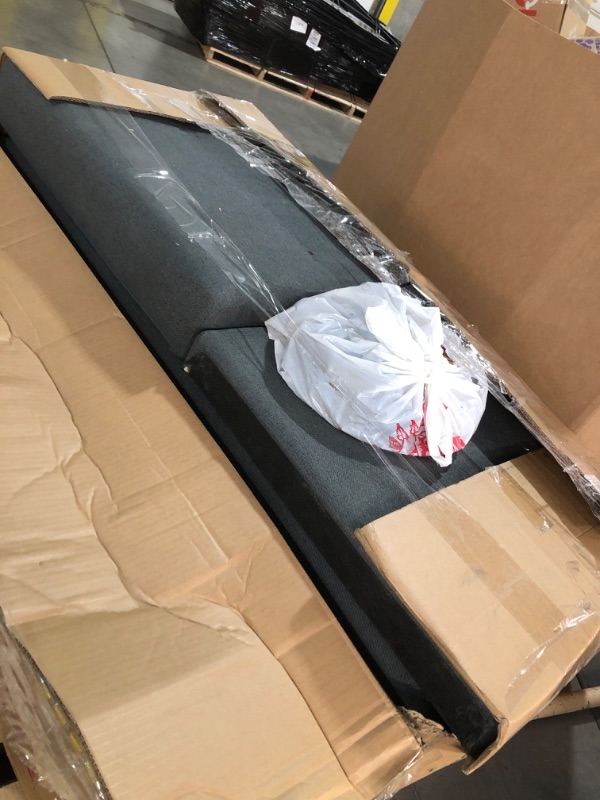 Photo 1 of ****PALLET PICK UP TRUCK OR TRAILER****FAVSH Upholstered Sleeper Sofa, L Shaped Sectional Couch with Reversible Storage, Convertible Corner Lounge Couches w/Pull Out Sofabed for Living Room, Apartment,Dark Grey