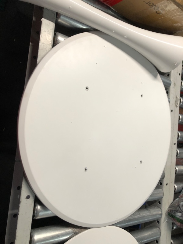 Photo 1 of Tulip White Round Table, White Round Dining Table Round Kitchen Table, Modern Mid-Century End Table & Leisure Table & Coffee Office & Living Room Table, 24 inch