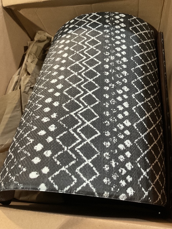 Photo 1 of (Used)(see all images)KIMODE Anti Fatigue Kitchen Mats for Floor 2 Piece, Cushioned Farmhouse Kitchen Rugs, Memory Foam Kitchen Floor Mats