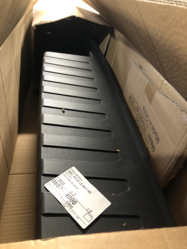 Photo 1 of ***PARTS ONLY***KYX Black Rear Bumper Compatible for Ford F150 2015-2020, Steel Rear Step Bumper without Sensor Holes with Max Tow Hitch, Replacement for FO1103188