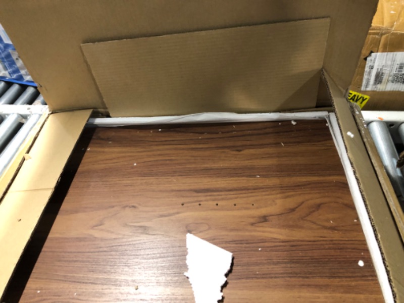 Photo 1 of ***NON REFUNDABLE, PARTIAL SET, CABINET ONLY, BOX 2 OF 2 ONLY*** Modway Render 35" MDF and Particleboard Bathroom Vanity Cabinet in Walnut