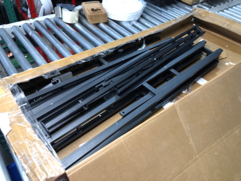 Photo 1 of ***FOR PARTS ONLY - SEE COMMENTS***
Miscellaneous Metal Bed Frame Parts, Black