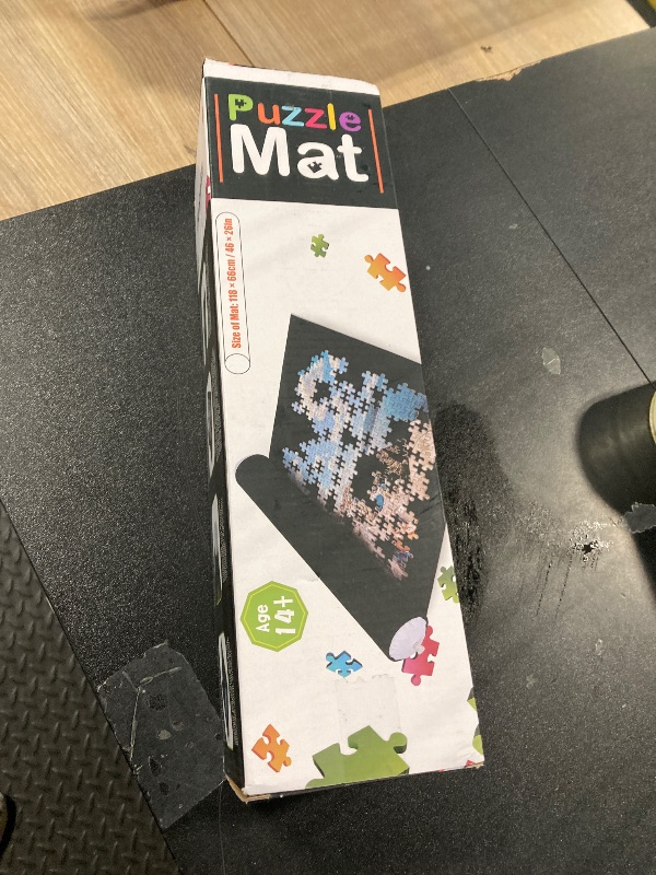 Photo 2 of ***MAT*** Becko US Puzzle Mat Roll Up Puzzle Mats for Jigsaw Puzzles Puzzle Roll Up Mat Puzzle Board Puzzle Keeper Puzzle Storage with Drawstring Storage Bag for Up to 1500 Pieces