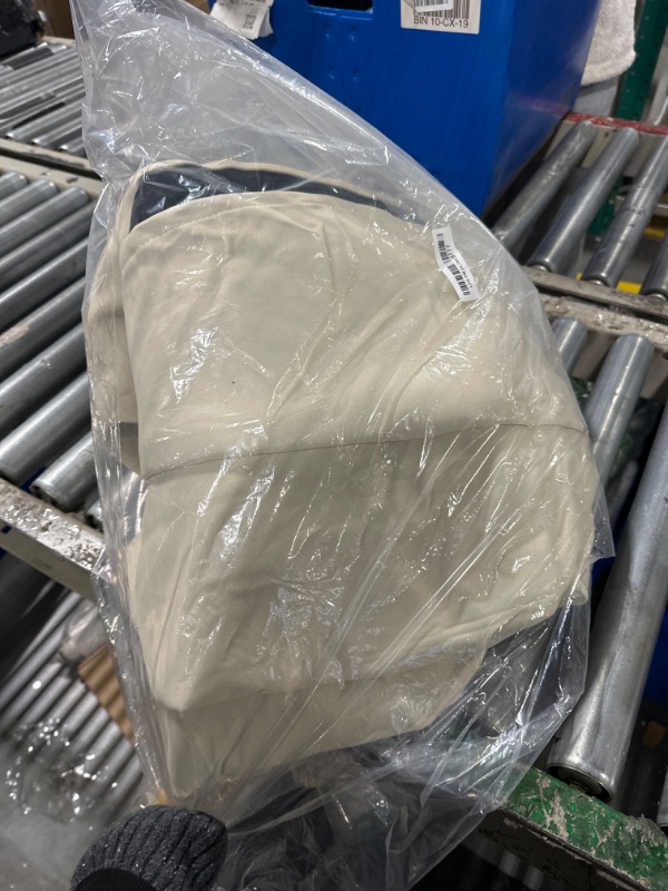 Photo 1 of NICETOWN Living Room Completely Shaded Draperies, Privacy Protection & Noise Reducing Ring Top Drapes, Black Lined Insulated Window Treatment Curtain Panels (Beige, 2 Pieces, W52 x L120)