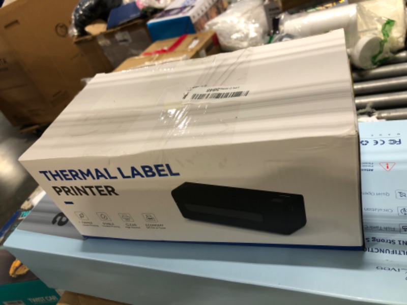 Photo 1 of ZRHI Thermal-Label-Printer-Shipping Label Printer for Small Business 4x6 Bluetooth Thermal Printer 300mm/s Compatible Windows,Mac,iOS, Android,Desktop Printer Labels Maker Used for Amazon,Shopify