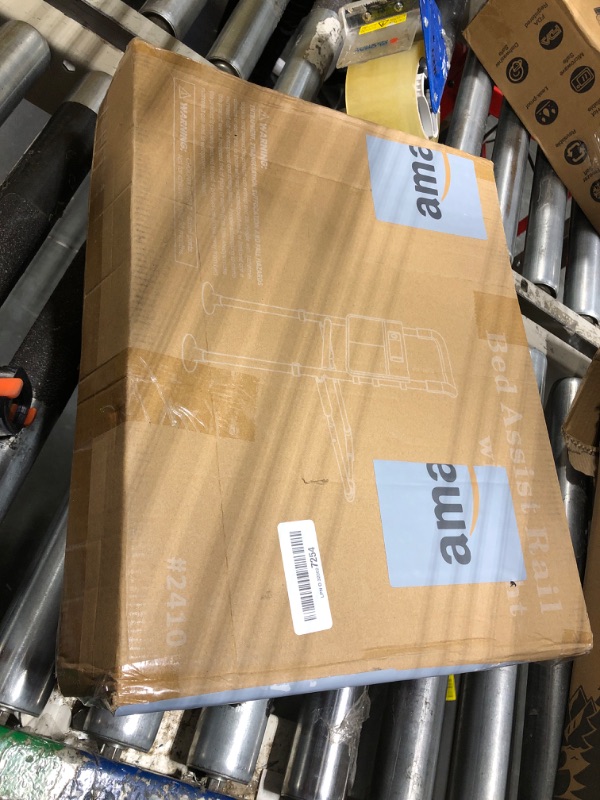 Photo 1 of Agrish Bed Rails for Elderly Adults Safety - with Motion Light & Storage Pouch, Bedside Assist Bar with Support Legs for Seniors & Surgery Patients - Medical Bed Rail