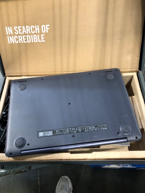 Photo 4 of *** PASSWORD LOCKED****ASUS VivoBook L203MA Ultra-Thin Laptop, Intel Celeron N4000 Processor, 4GB LPDDR4, 64GB eMMC, 11.6” HD, USB-C, Windows 10 in S Mode (Switchable to Pro), L203MA-DS04, One Year of Microsoft Office 365