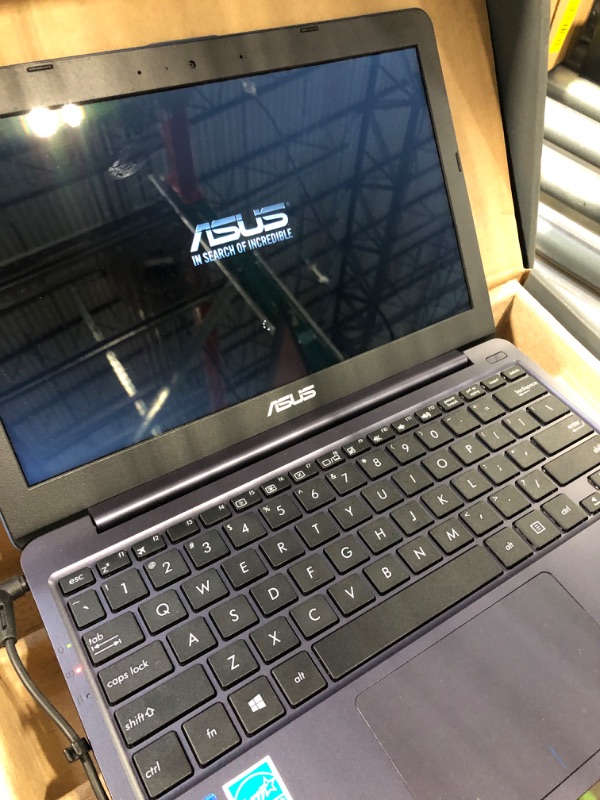 Photo 5 of *** PASSWORD LOCKED****ASUS VivoBook L203MA Ultra-Thin Laptop, Intel Celeron N4000 Processor, 4GB LPDDR4, 64GB eMMC, 11.6” HD, USB-C, Windows 10 in S Mode (Switchable to Pro), L203MA-DS04, One Year of Microsoft Office 365