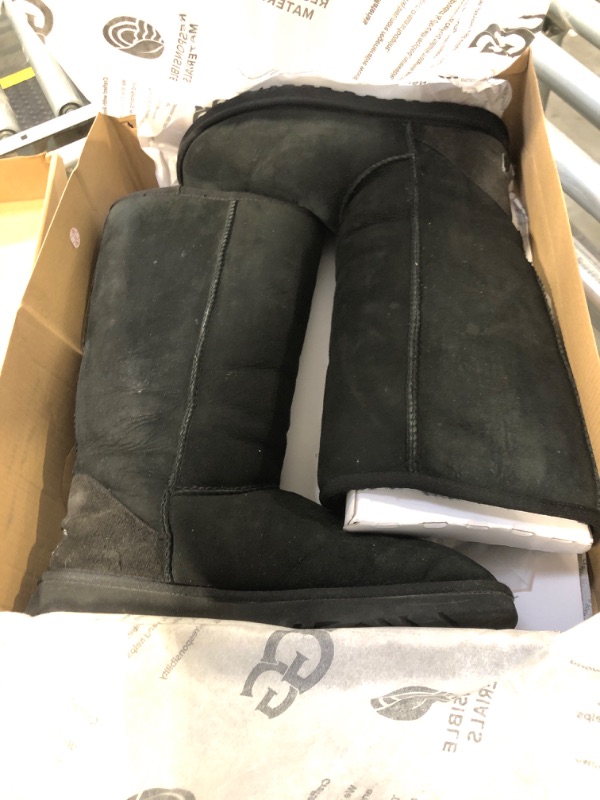 Photo 3 of ***Dirty***UGG Women's Classic Tall Ii Boot, Black, 08