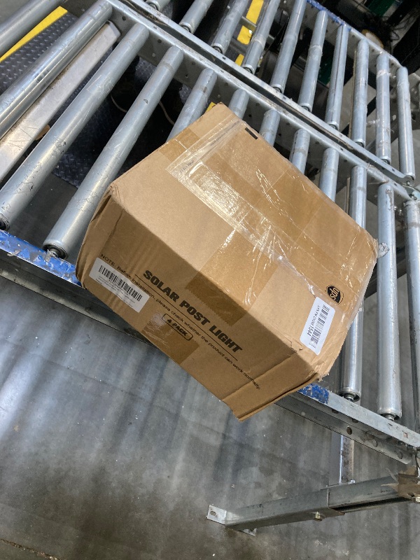 Photo 1 of APONUO 4x4 Post Solar Lights,Solar Post Cap Lights 2 Modes 1000mAh,Fence Post Solar Lights IP64 Waterproof Fence Deck Patio Decor for Post Caps 4x4 6x6 Wood,4x4 5x5 Vinyl,Black,4 Pack