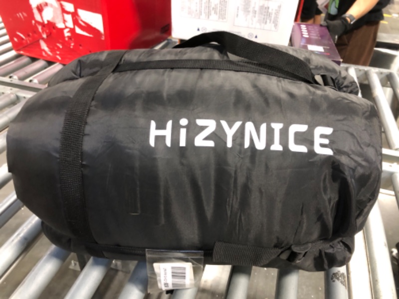 Photo 2 of ***STOCK PHOTO SIMILAR ITEM*** HiZYNICE Sleeping Bags for Adults Cold Weather Zero Degree Extra Large Sleeping Bag Adult Big and Tall Winter Camping XXL,Black Right Zip,90" x 39"