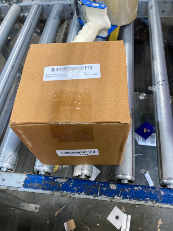 Photo 1 of Monarch Abode 19427 Handcrafted Tissue Box Square Cover Holder & Dispenser - Decorative Tissue Box Holder - Tissue Box Covers - Antique Hand Hammered Tissue Box - Rust-Resistant Tissue Box Cover