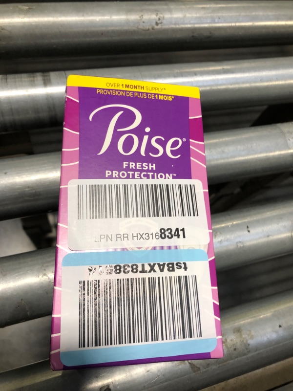 Photo 2 of    Poise Daily Microliners, Incontinence Panty Liners, 1 Drop Lightest Absorbency, Long Length, 50 Count of Pantiliners