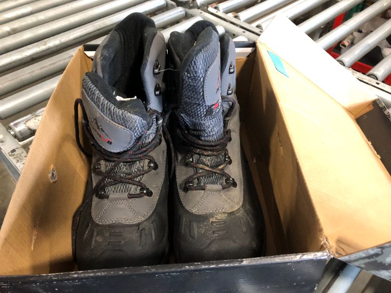 Photo 1 of *****USE******NORTIV 8 Men's Insulated Waterproof Construction Hiking Winter Snow Boots 180411 GREY Size 10.5