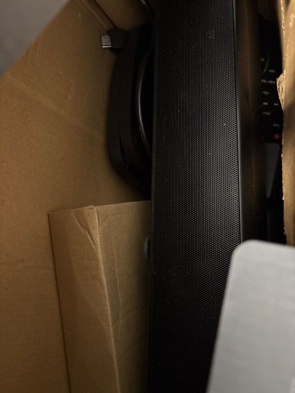 Photo 1 of **USED***GEOYEAO Sound Bar, Bass Speakers for Smart TV with Dual Subwoofer 3D Surround Sound System, 32 Inch 2.2CH Home Theater Audio Soundbar, HDMI ARC Connection, 2 in 1 Detachable & Wall Mountable