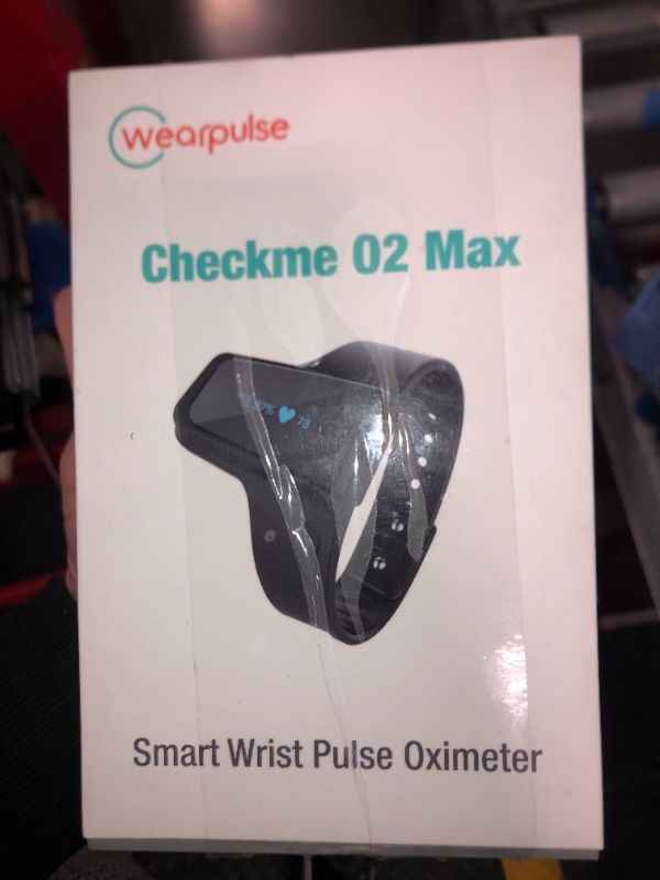 Photo 1 of Wearpulse Continuous Wrist Pulse Oximeter, Blood Oxygen Saturation Monitor with Smart reminder, Bluetooth, 72 Hours Endurance Tracking SpO2 and Pulse Rate, Checkme O2 Max with PC Software & APP