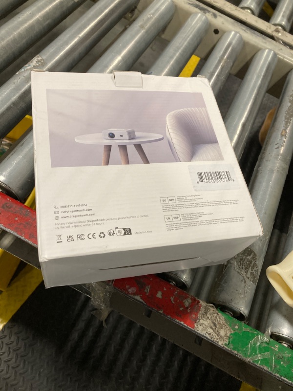 Photo 1 of Electric Focus Mini Projector with 5G WiFi and Bluetooth, Support FHD 1080P Smart Video Projector, 12000L Portable Movie Projector with Auto Keystone Compatible with iOS/Android/TV Stick/HDMI/PS5