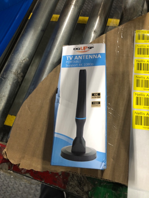 Photo 1 of Digital TV Antenna for Smart Tv Indoor, Indoor TV Antenna for Tv Without Cable with Strong Magnetic Base, 360° Reception HD Antenna for TV Indoor 4k, Tv Antenna for Local Channels —All TV