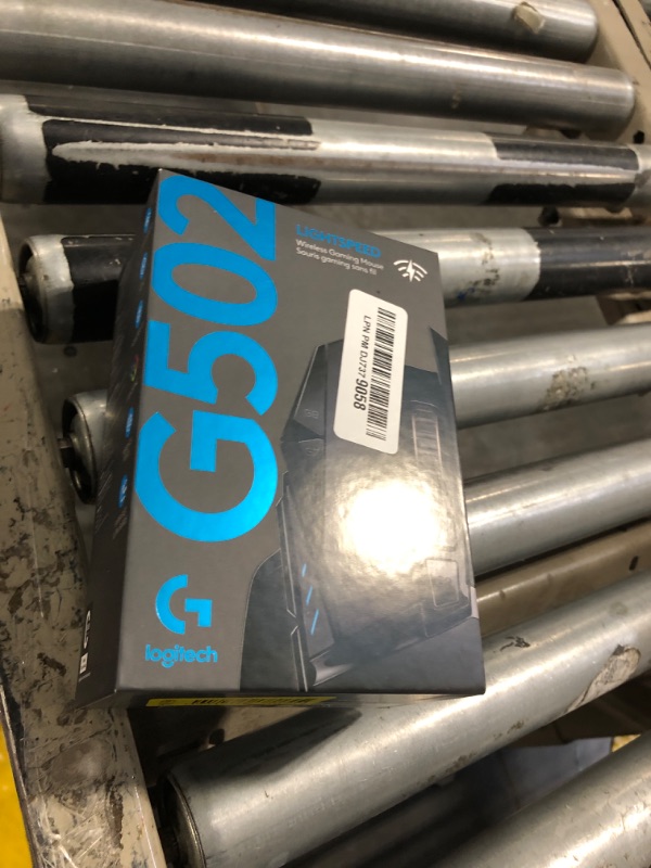 Photo 1 of Logitech G502 Lightspeed Wireless Gaming Mouse with Hero 25K Sensor, PowerPlay Compatible, Tunable Weights and Lightsync RGB - Black