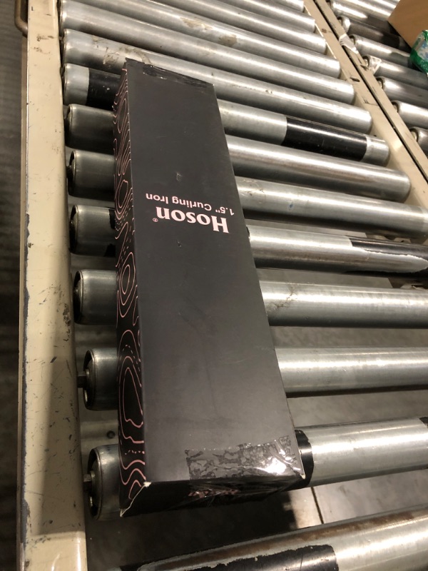 Photo 1 of 1 1/2 inch Curling Iron, Dual Voltage Large Hair Curling Iron Heat up to 450°F, Professiona Curling Wand Ceramic Tourmaline(Rose Gold)