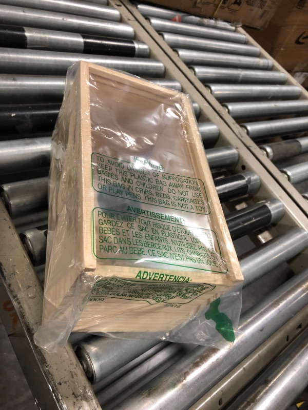 Photo 1 of ShuRung Parrot Nesting Box Cockatiel Nesting Box Bird Breeding Box House Handcrafted Wooden Acrylic Transparent Bird Box with Detachable Wooden Board for Parakeets Cockatiel Budgie Conure Parrot L