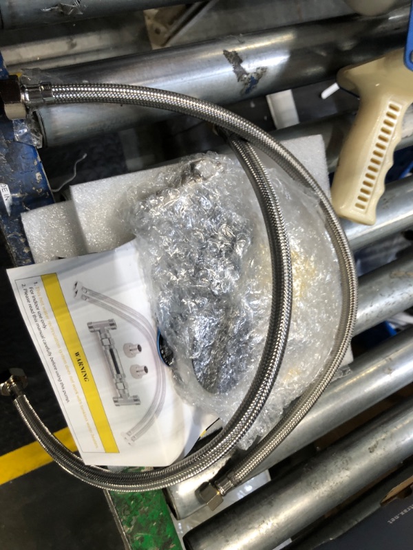 Photo 1 of Moonshan Instant Hot Water Recirculating Pump with 304 Stainless Steel Sensor Valve for Tank Water Heaters Circulator pump with Timer Recirculating System with Complete Kit 20'' PEX Supply Lines