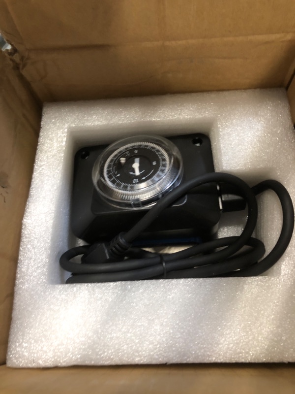 Photo 1 of Moonshan Instant Hot Water Recirculating Pump with 304 Stainless Steel Sensor Valve for Tank Water Heaters Circulator pump with Timer Recirculating System with Complete Kit 20'' PEX Supply Lines