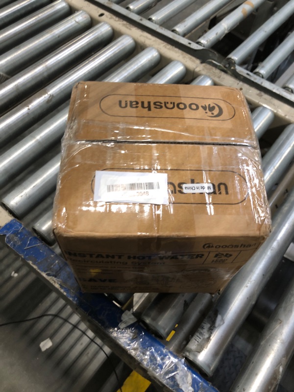 Photo 1 of Moonshan Instant Hot Water Recirculating Pump with 304 Stainless Steel Sensor Valve for Tank Water Heaters Circulator pump with Timer Recirculating System with Complete Kit 20'' PEX Supply Lines